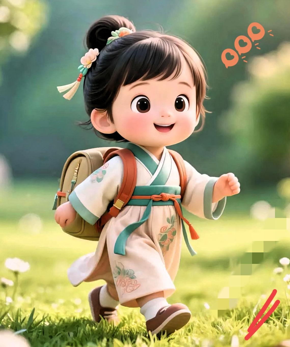 放心吧，你家孩子从马年起，日子只会越过越顺，前路一片敞亮。
这从不是虚无的祝福，