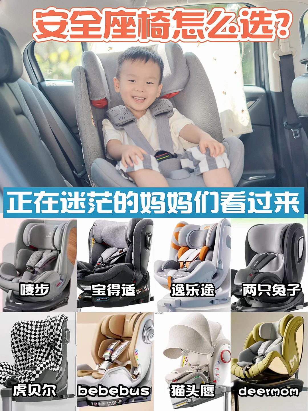 👉左滑看攻略！安全座椅选购真的有“方程式