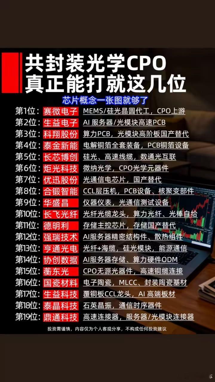 共封装光学CPO，真正能打就这几位。19位一起看看·第1位：赛微电子MEMS/硅