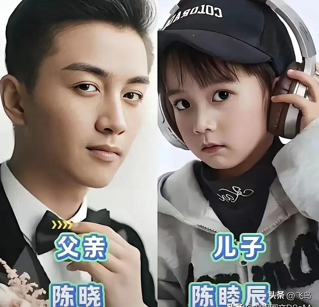 罗晋的女儿长得很像他。
我真的儿子长得很像他。
陈晓的儿子长得很像他。
佟大为的