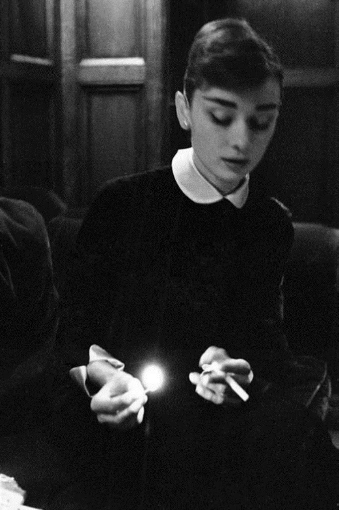 Audrey Hepburn photographed by bernard l