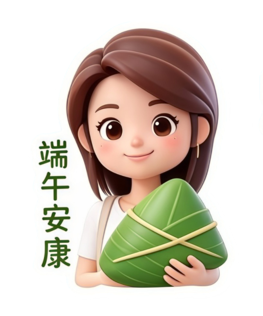 林心如林心如正能量 林心如Q版角色端午安康特辑2，喜欢的赶紧收图