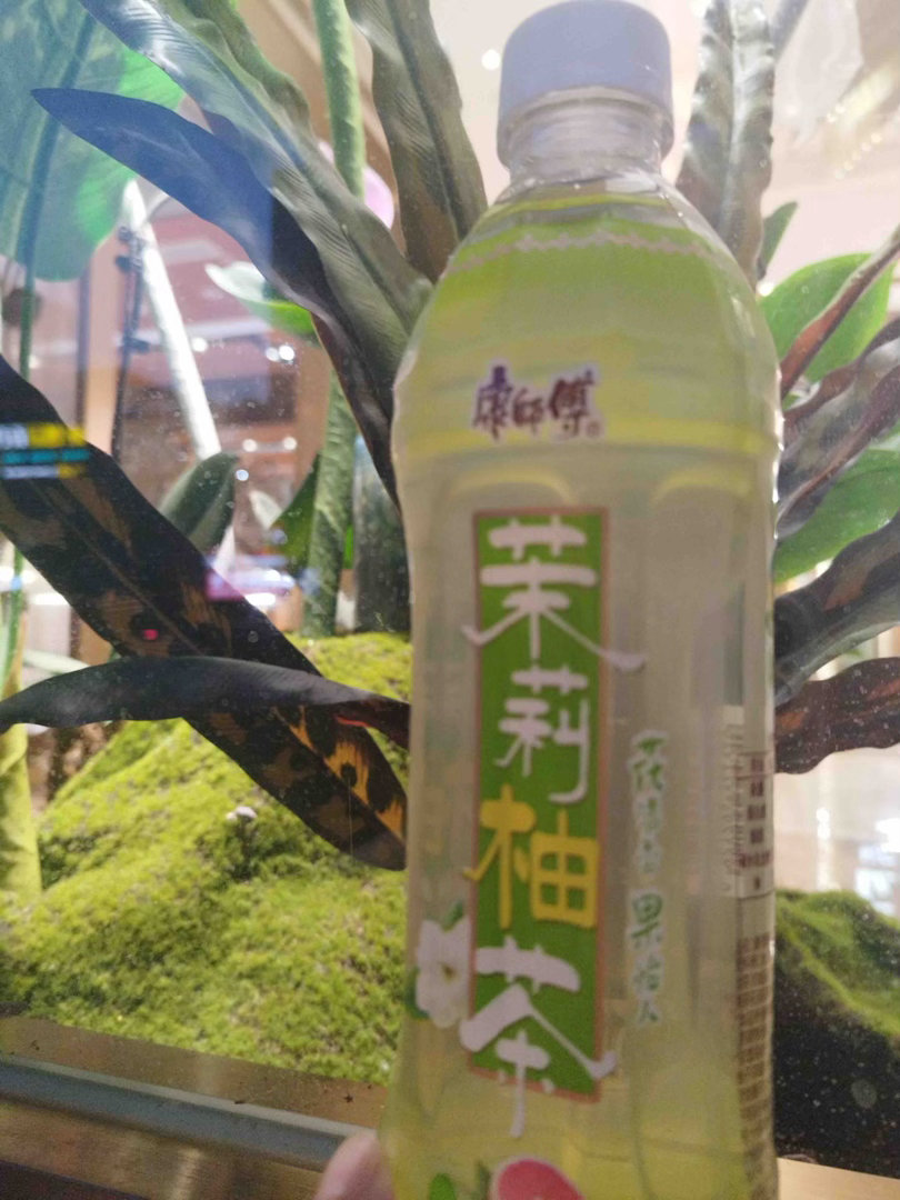 茉莉开清香来日常闲暇时刻总要温柔补水，500ml康师傅茉莉柚茶口感清爽不腻。每一