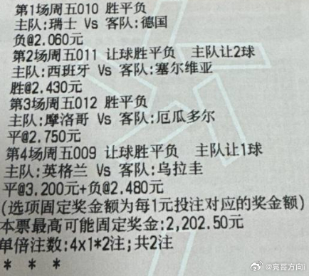 亮哥足球：今日参考实单亮哥实单参考原文：网页链接