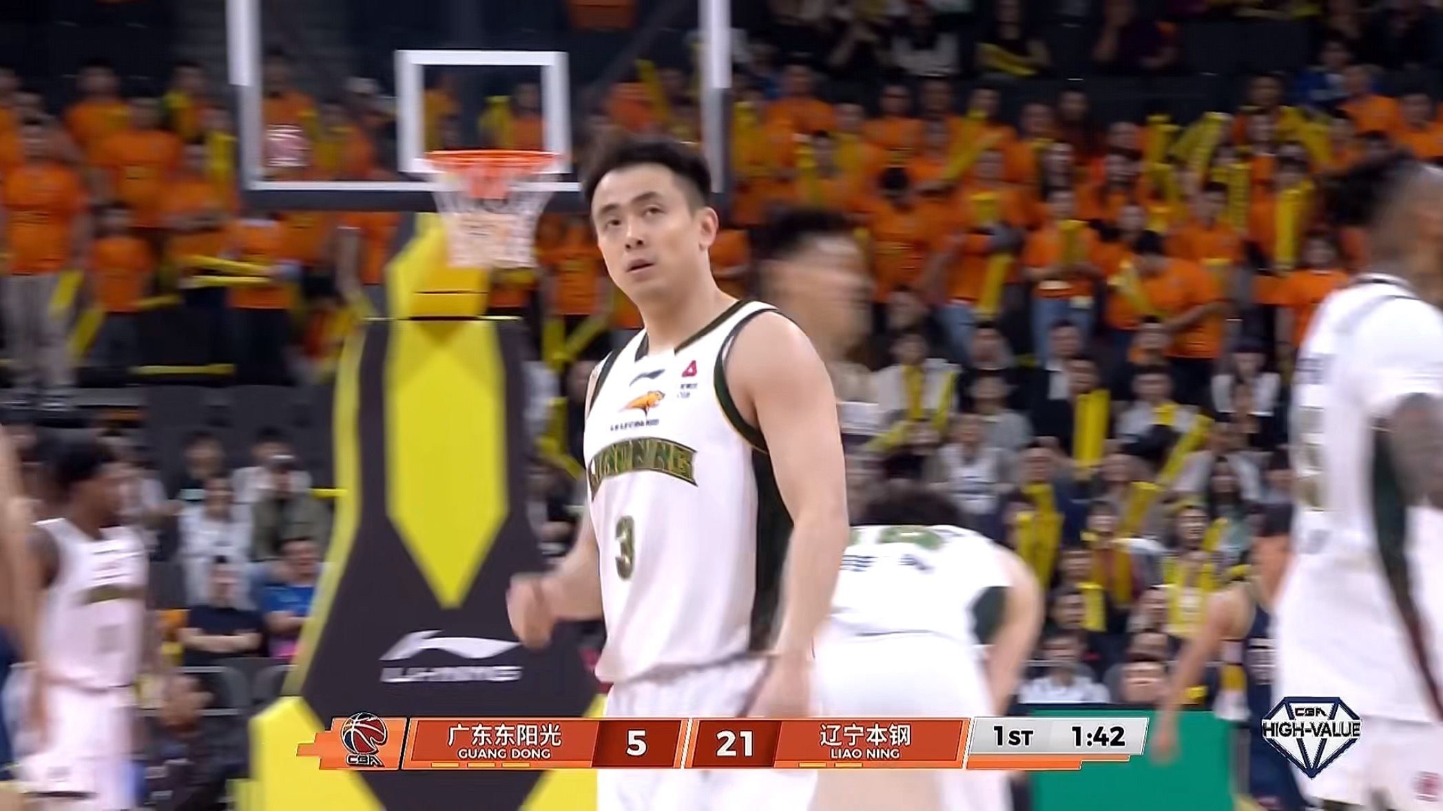 继伟三分命中再次打停xx辽宁男篮
