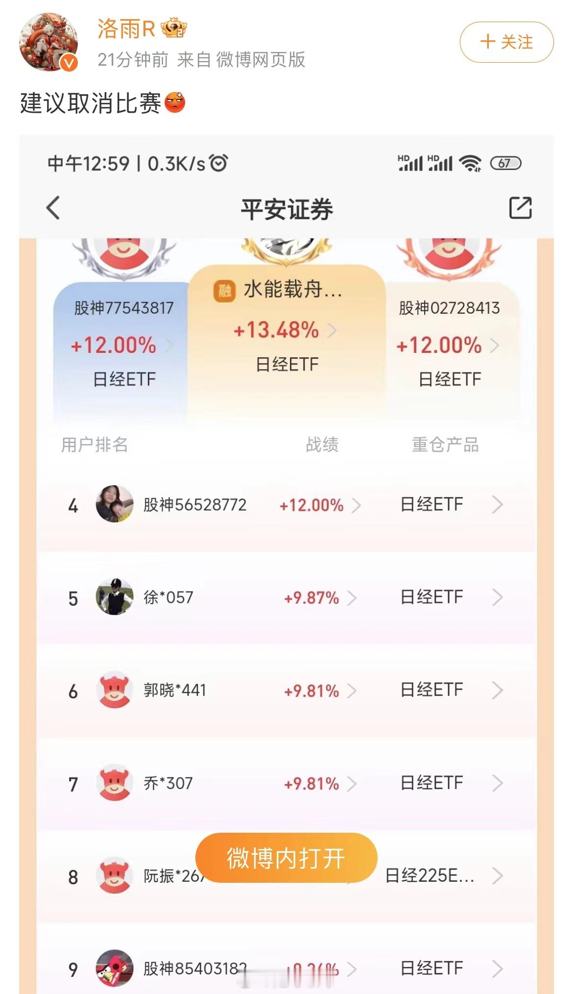 认真的吗....前三名...心会不会痛... ​​​