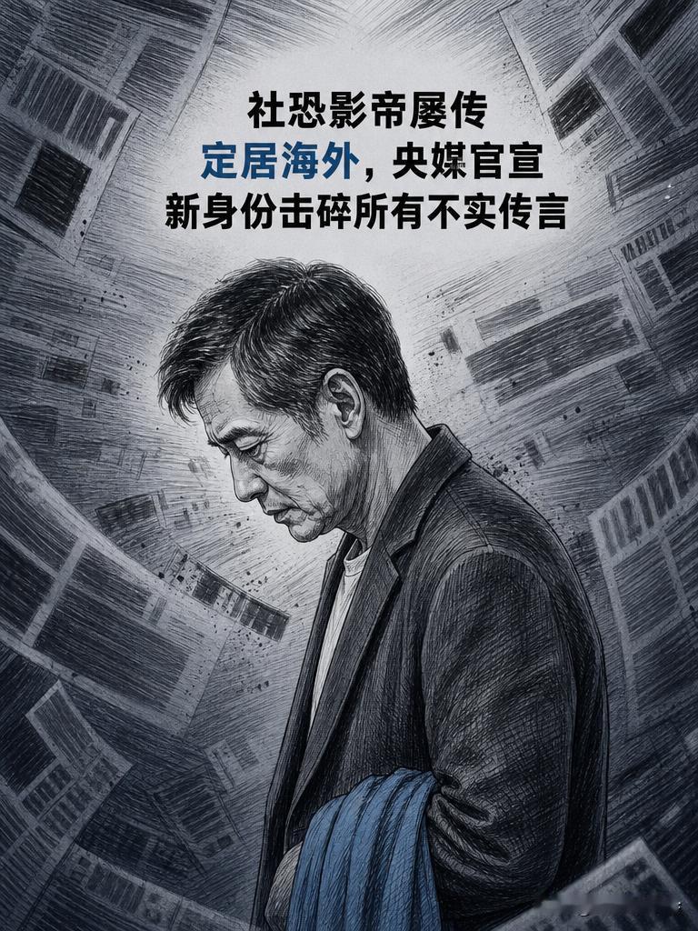 社恐影帝屡传定居海外，央媒官宣新身份击碎所有不实传言

他总往国外跑的真实原