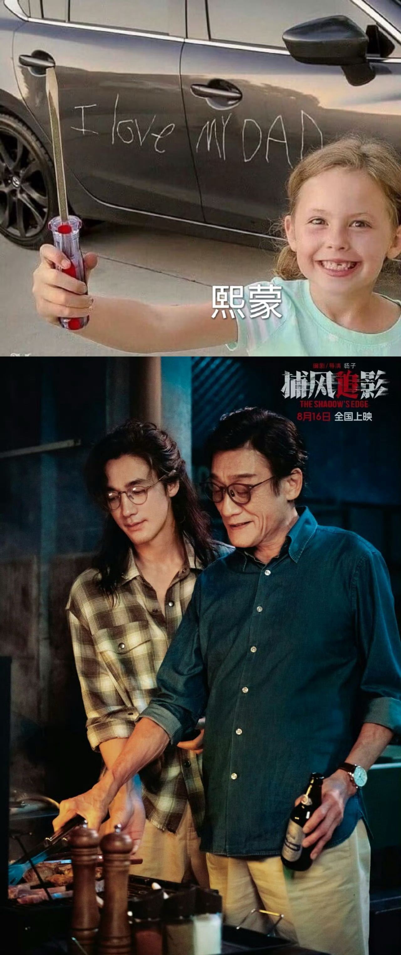 梁家辉和此沙们的关系梗图 哈哈哈哈哈网友给《捕风捉影》梁家辉和此沙兄弟俩做的关系