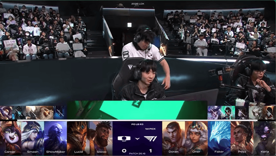 T1 1-1 DK：大龙逼团完美反打，DK次局扳回一城