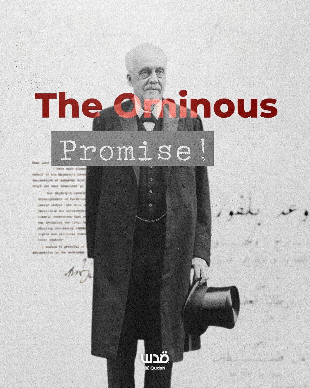 今天是《贝尔福宣言》颁布 108 周年纪念日。

当年，英国未经巴勒斯坦人民的同