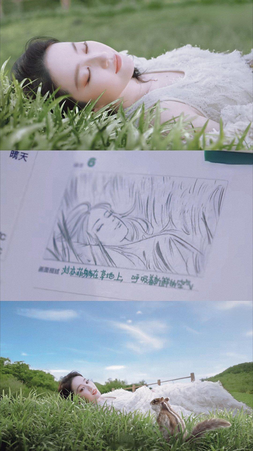 喜大普奔 刘亦菲进组了！实际上——进的金典组脚本就像大麦写给许红豆新年礼物🎁这