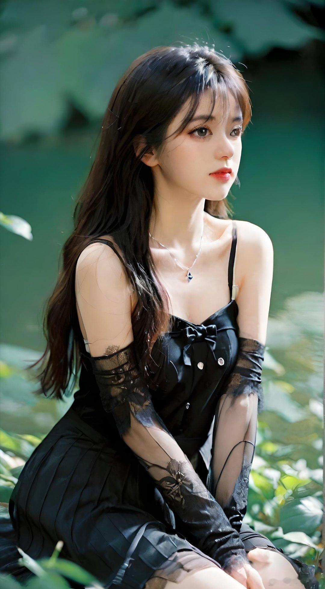 窗外流淌的小溪，倒映的满满都是你的身影#舞动青春##小仙女# ​​​