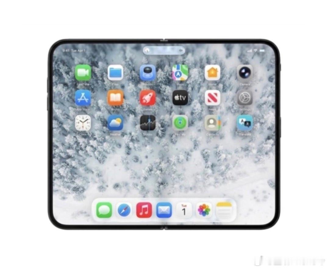 苹果史上首款折叠屏手机 配置什么先不说，那怕卖2W，都肯定能卖爆。随便出个新配色