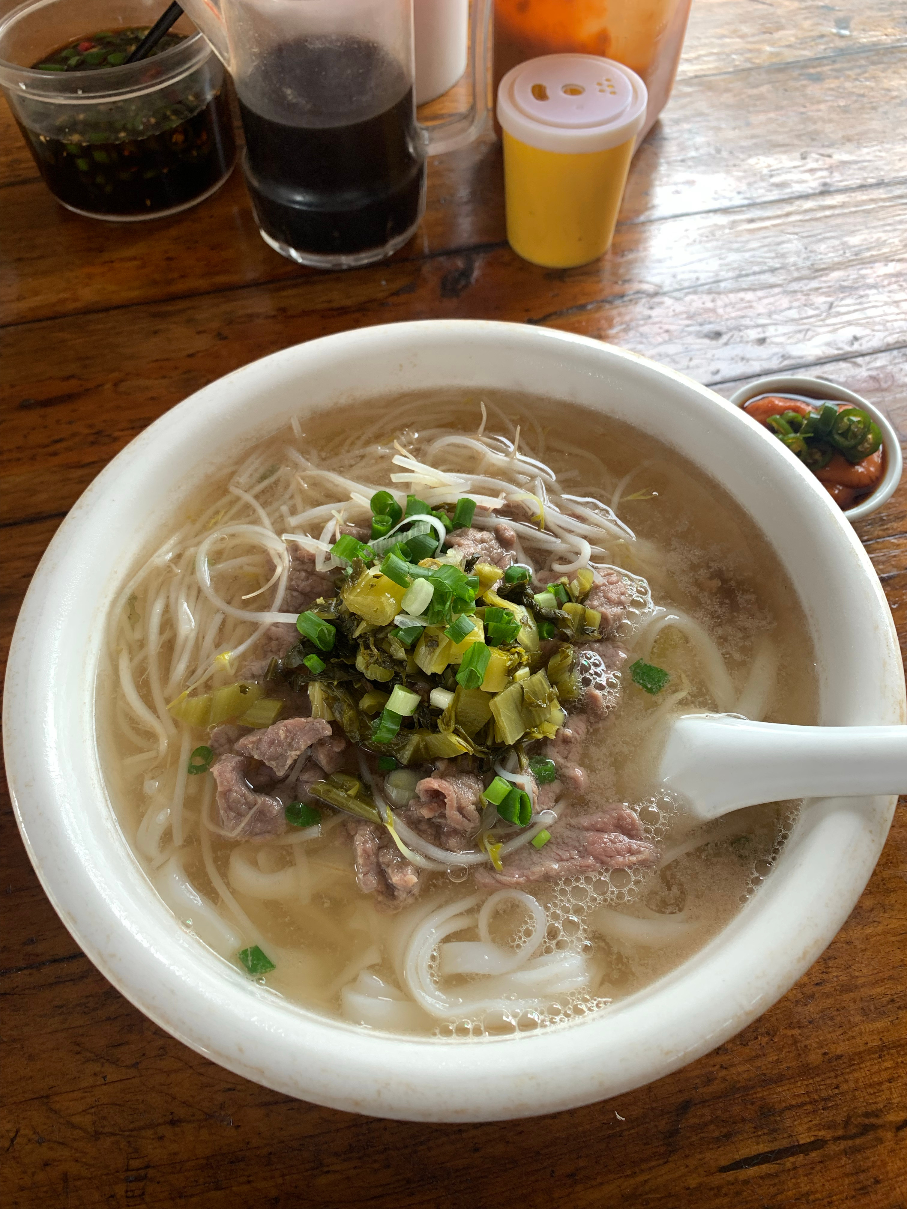 饱腹感很强经典牛肉粉 💰12/碗 ​​​