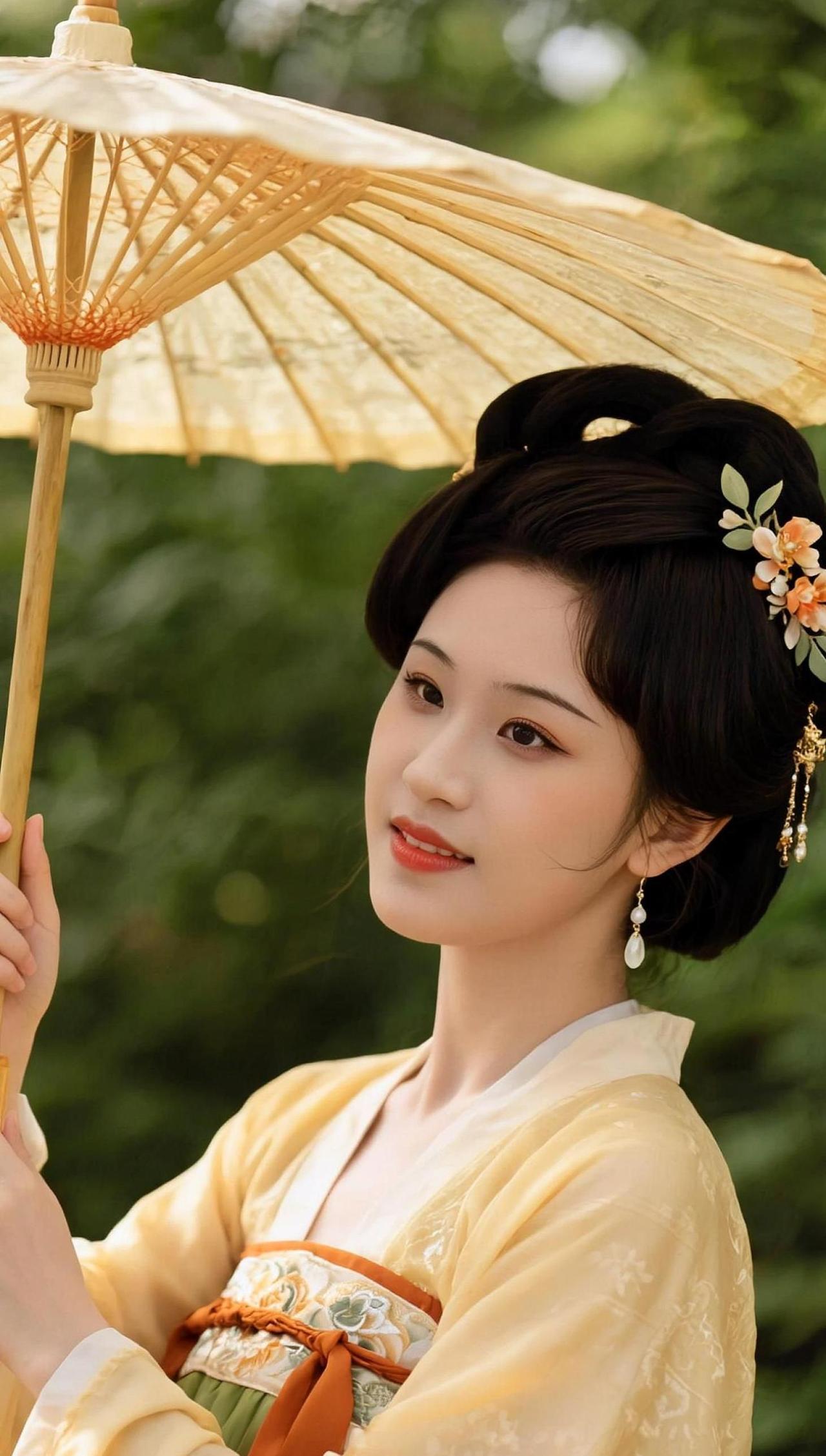 古风的韵味在伞下静静流淌，仿佛时光倒流，带我们回到那个诗意盎然的年代。轻纱曼舞，