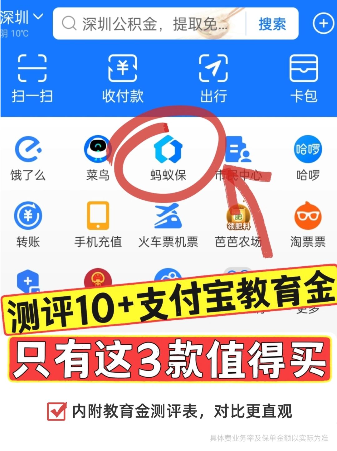 深扒支付宝教育金❗值得买的就这3款！