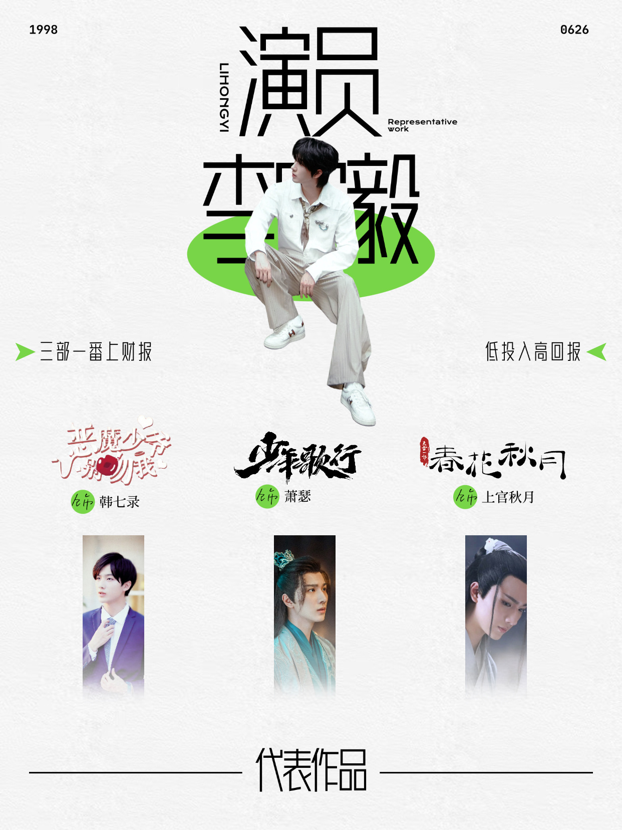 更新*待播 *代表作 *商务 图李宏毅