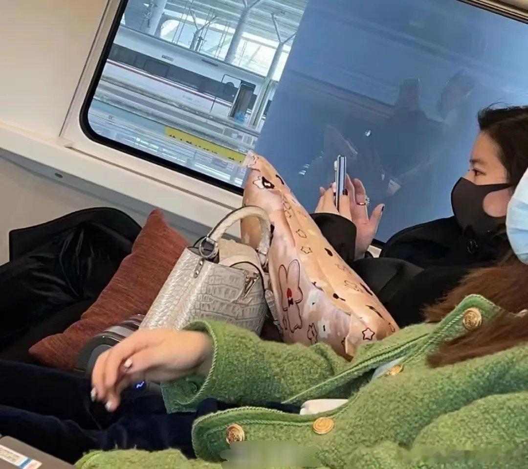高铁上网友偶遇的刘亦菲，大家感觉这状态怎么样 ​​​