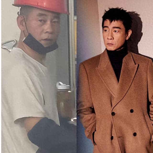 50多岁工人撞脸陈小春！3处巧合引全网认亲