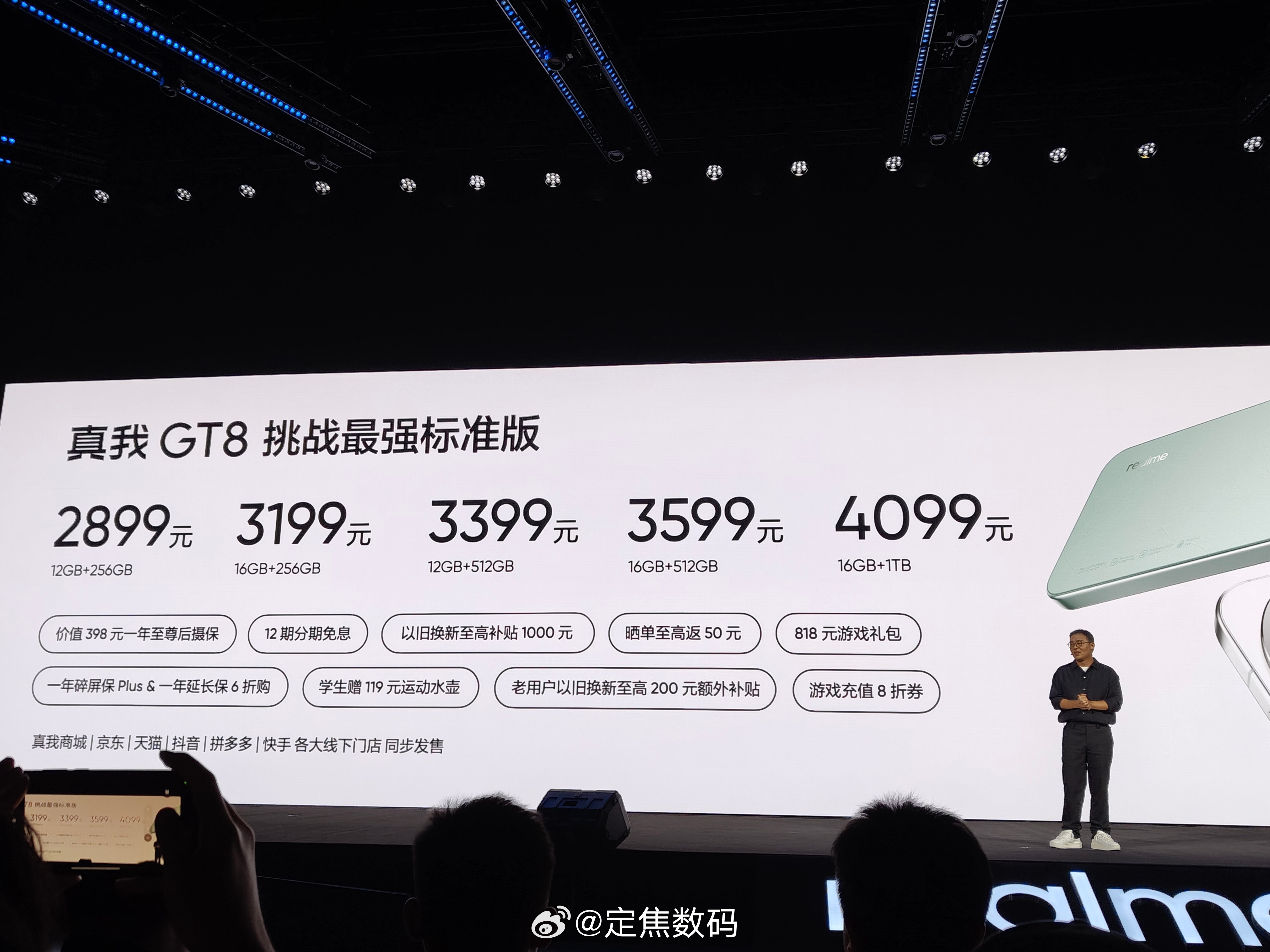 抛出一个提问：你觉得可换Deco有意思，还是背屏有意思？真我GT8 价格在这，等
