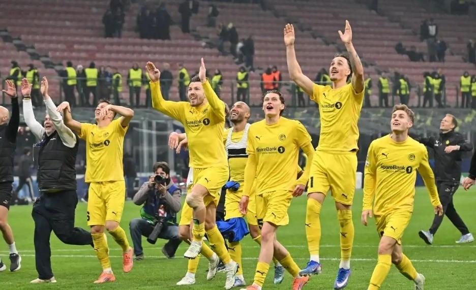 挪威博德闪耀这支队史首踢欧冠的草根军，先在 1/8 决赛首回合 3-0 碾压葡萄