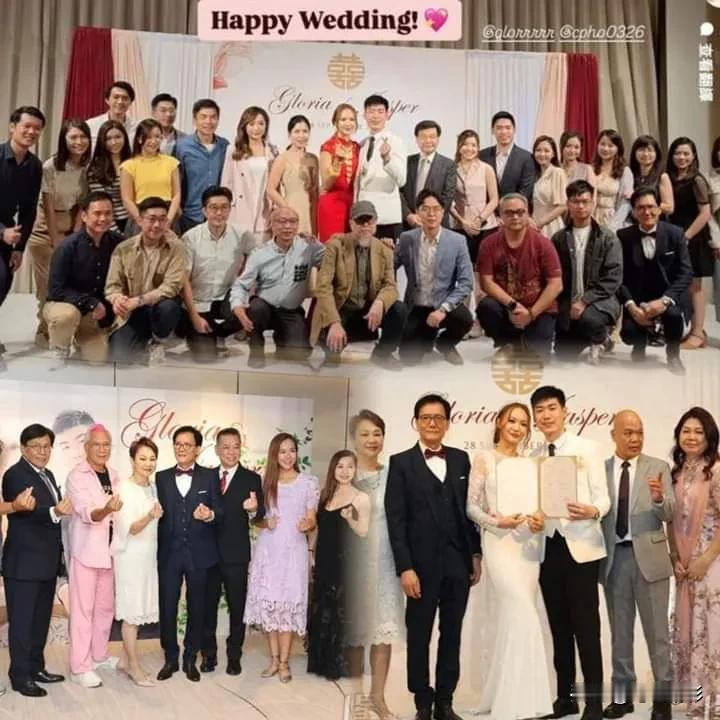香港女星大婚！整個TVB新聞部都來了？高層攜一眾俊男美女喝喜酒