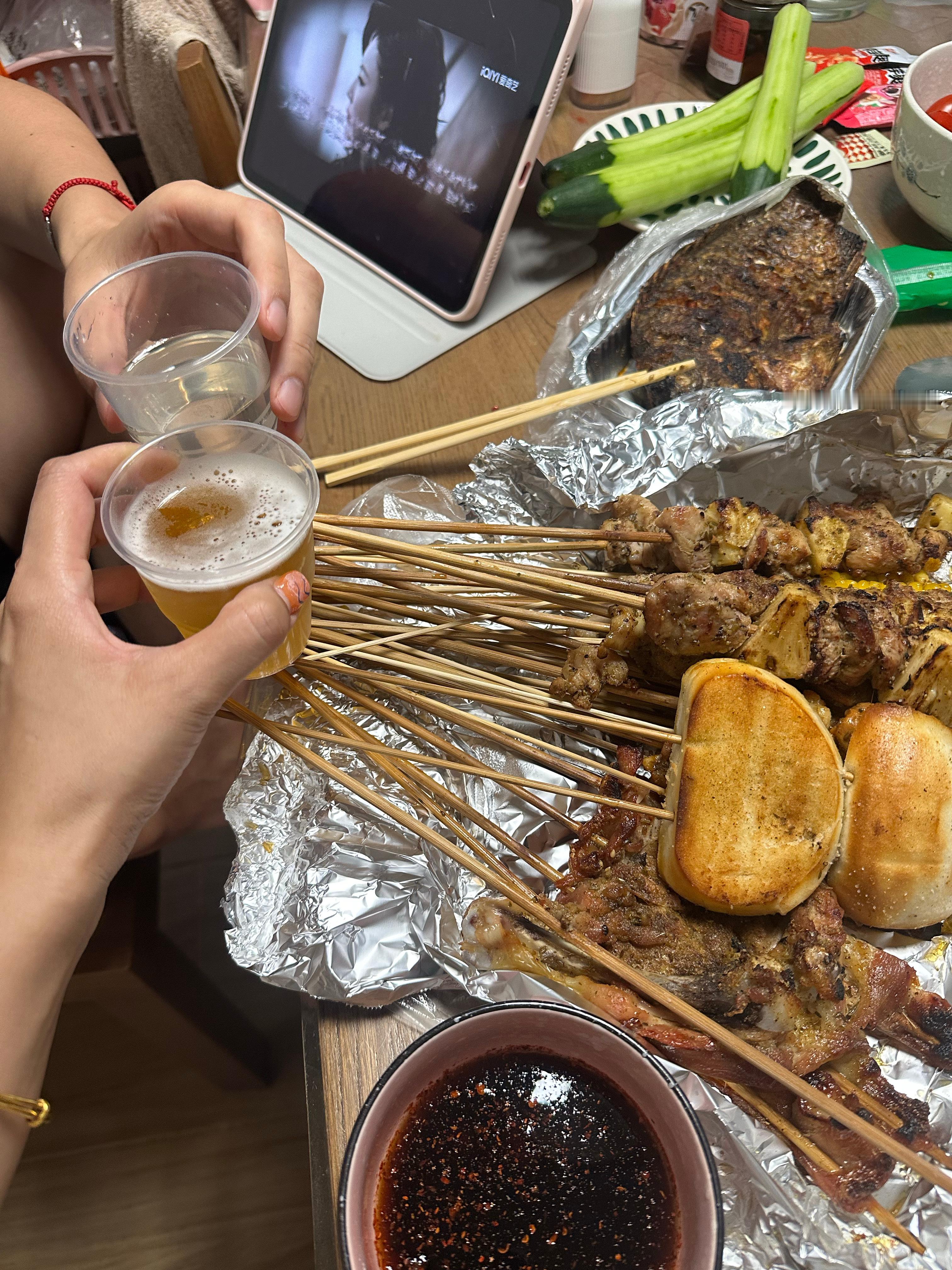 烧烤配甜醋 周五配啤酒🍻 