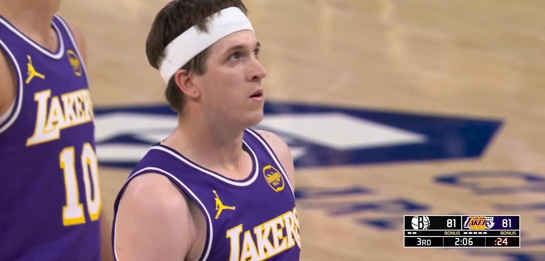 这第三节湖人打的啥湖人国度湖人vs篮网