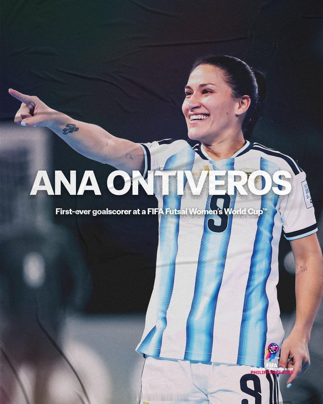 🇦🇷👧🏆阿根廷女足球员打进首届女足室内足球世界杯首球 !在菲律宾马尼拉体