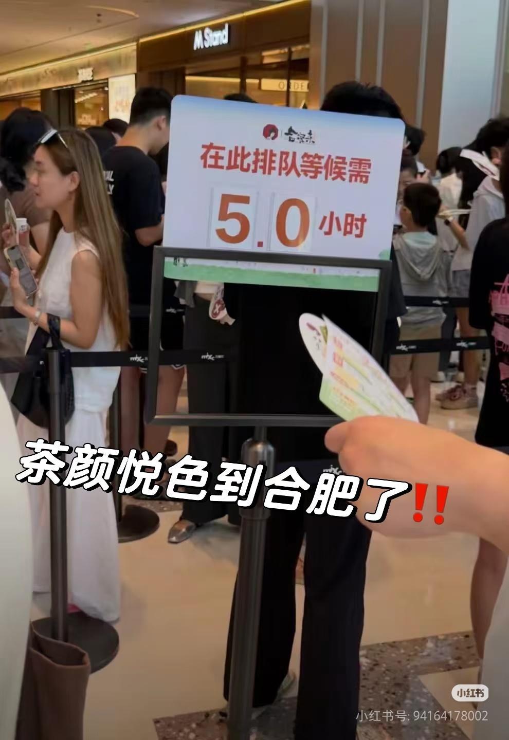 茶颜悦色开业了，我就说当初小红书那些人嗤之以鼻，结果还是会去排队吧，5小时我去南