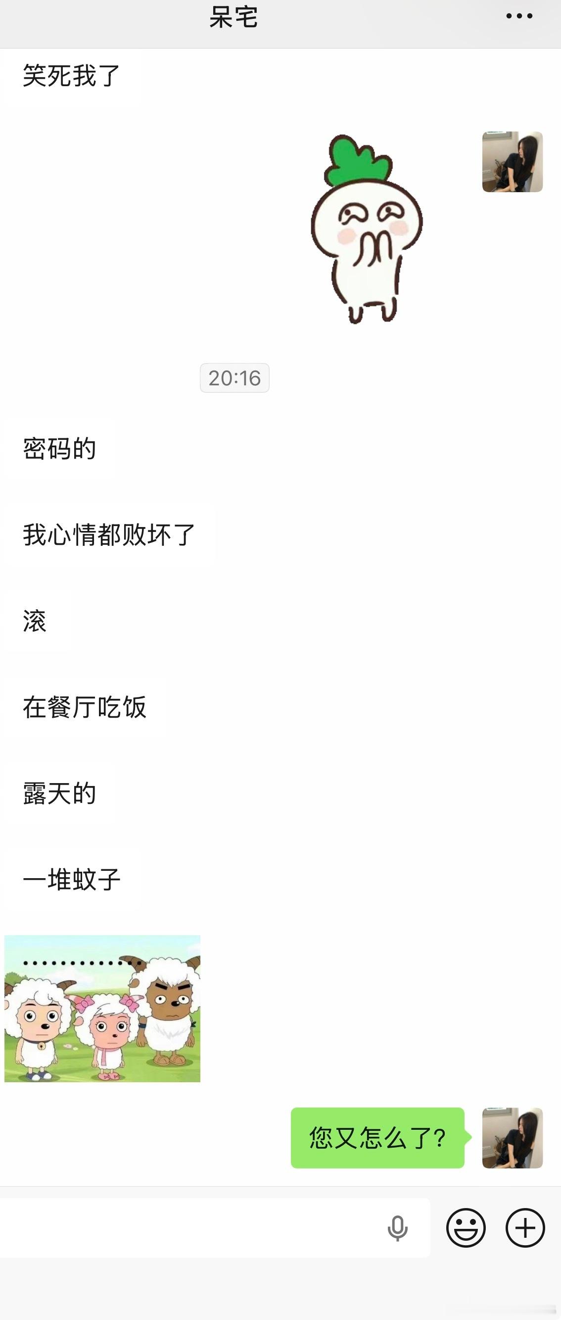 老宅每天阴晴不定