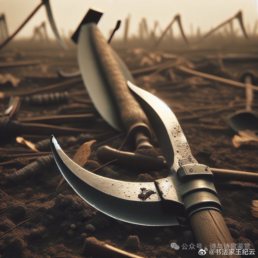 随手拍 打铁匠（图片：网络）诗文/王纪云（新韵）历事打磨新，平实致用真。​风形各