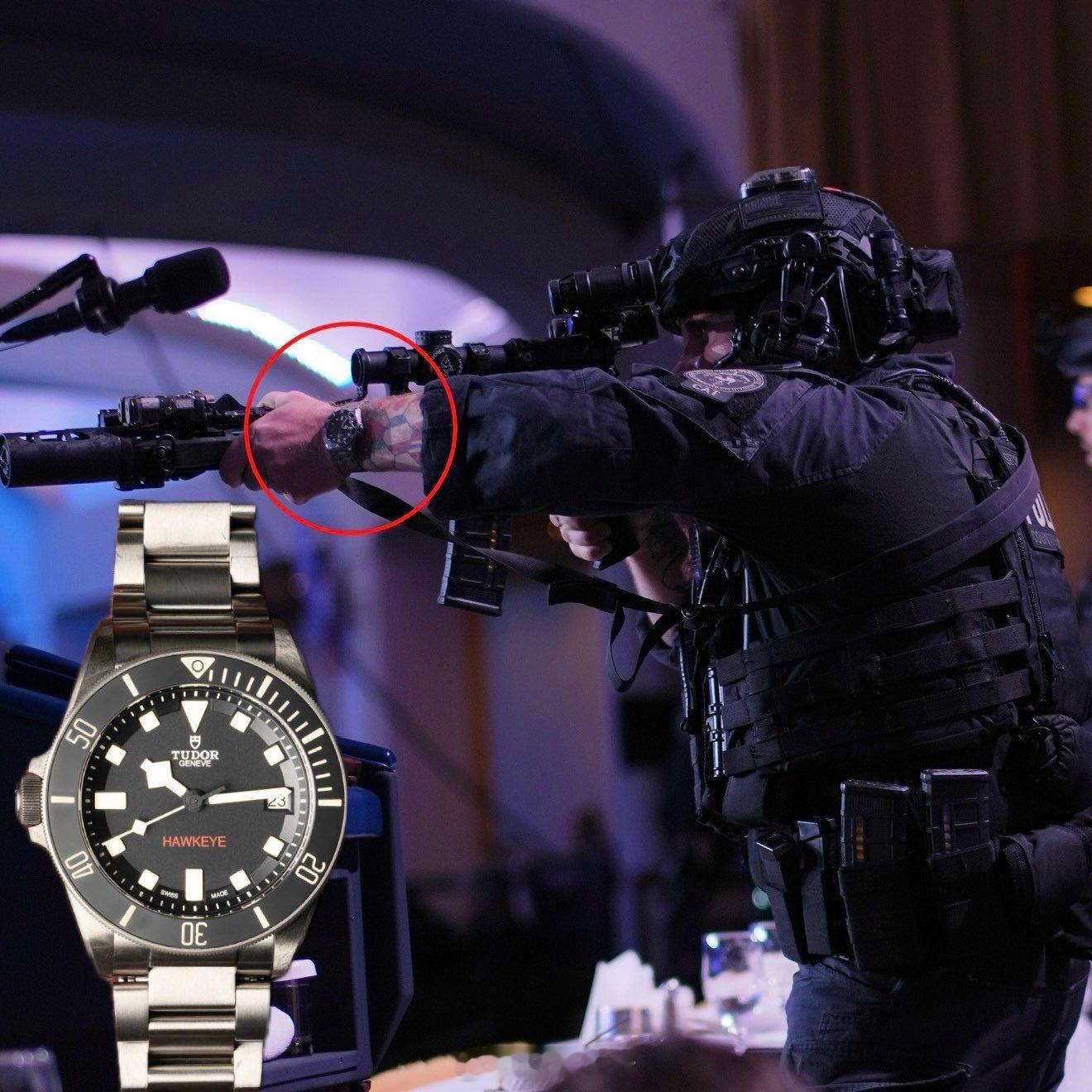 小罗伯特肯尼迪被拍到抛下妻子逃走特勤局“鹰眼”特勤队定制的帝舵Pelagos L