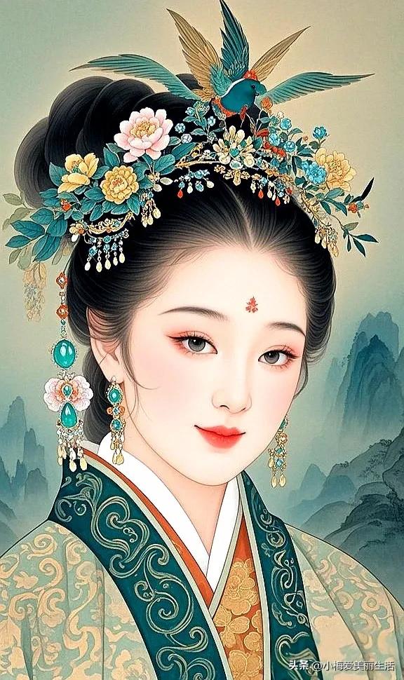 古风美人，惊艳了时光