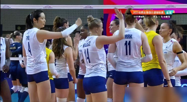 朱婷做后勤的一场！！

…

这场其实就是科内利亚诺在世俱杯小组赛里拿扎马莱克体