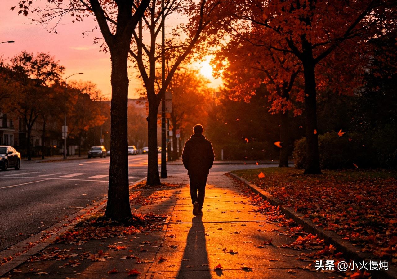 晚风褪去了盛夏的滚烫，携着浅浅凉意拂过耳畔，轻柔又治愈。路边的草木悄悄换了模样，