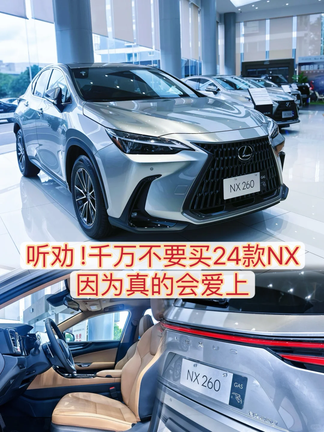 听劝！！可千万不要买2024款NX！