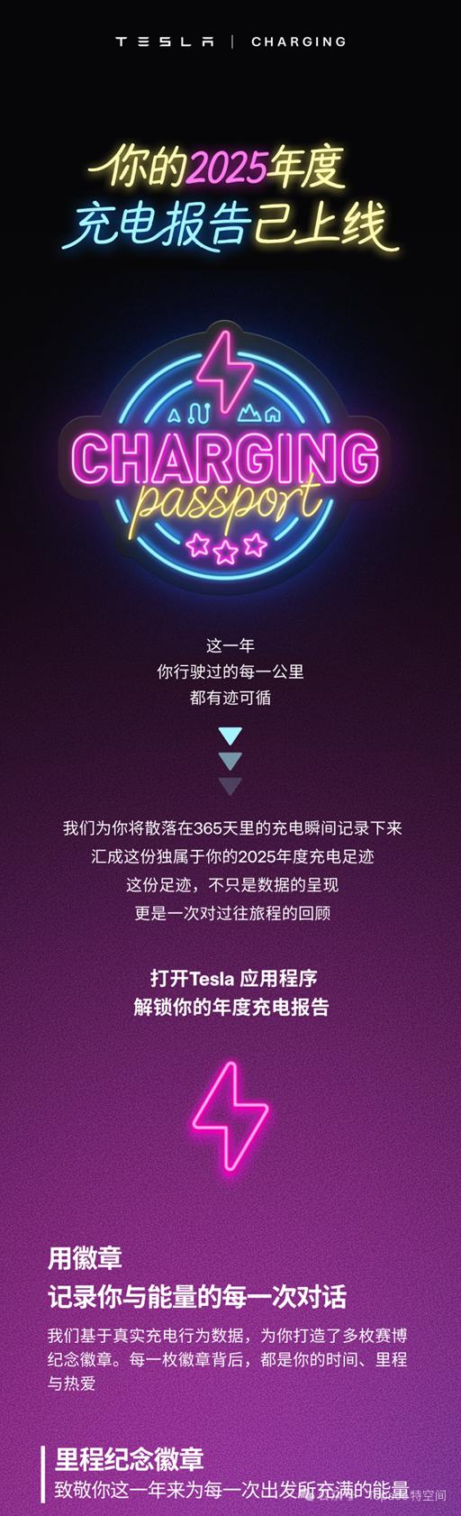 你的2025年，开车去了哪里？充了多少电？省了多少钱？最近，特斯拉在APP里上线