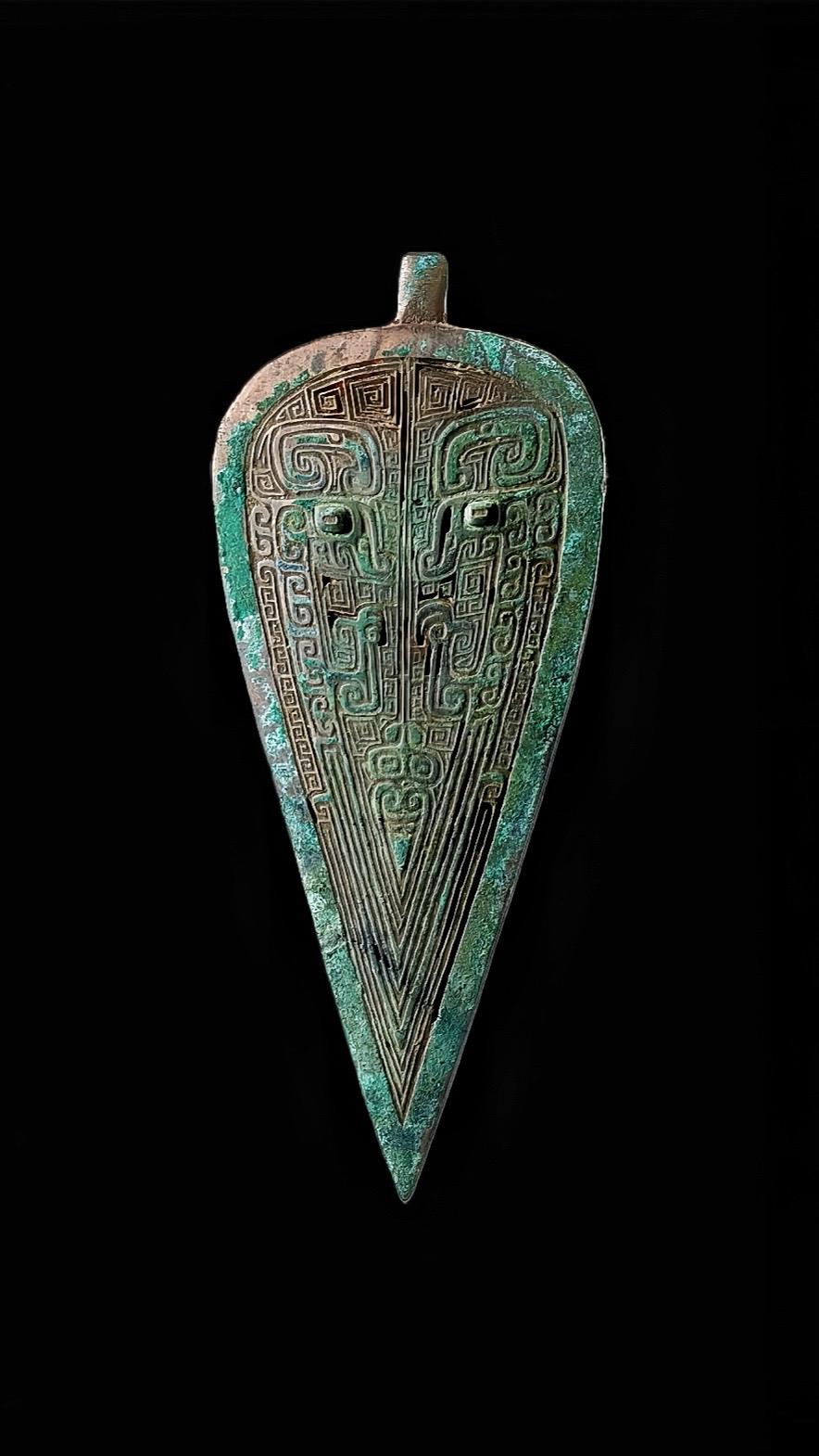 商代·衡末饰。幡幡瓠叶，采之亨之 君子有酒，酌言尝之 ——先秦《诗经·...