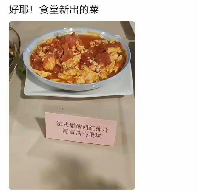 这道菜像极了大学生的论文 ​​​
