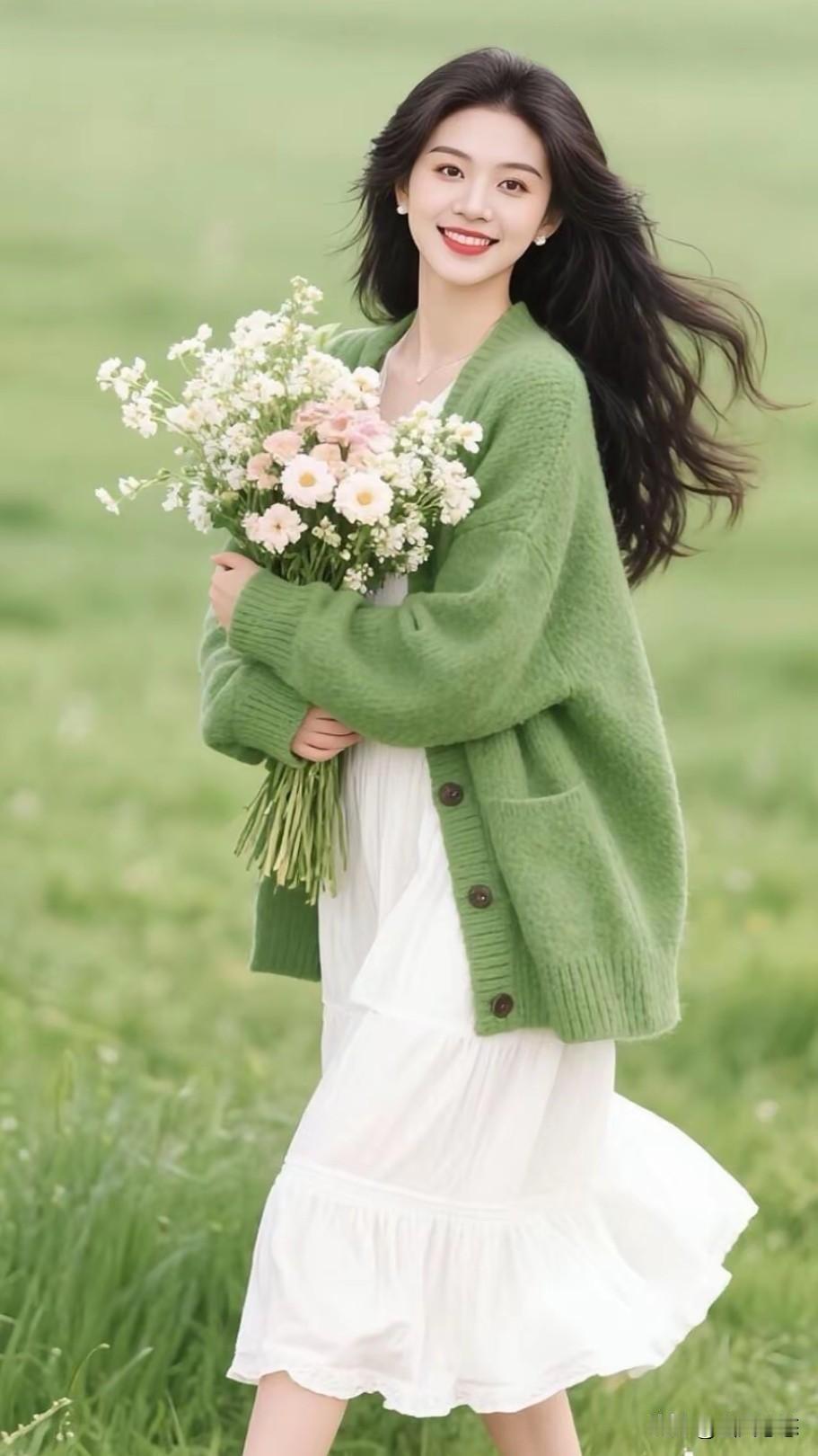 上联：夜色朦胧压垂柳

下联：霜花依稀沁雏菊

（网图侵删）