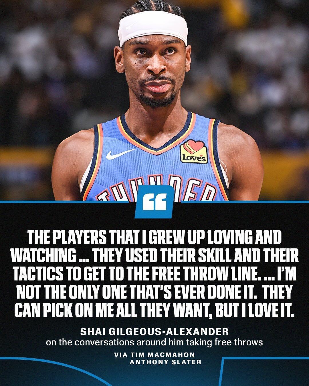 虽然都觉得SGA是NBA最新反派，但今年次轮属于是替天行道nba吐槽大会金州勇士