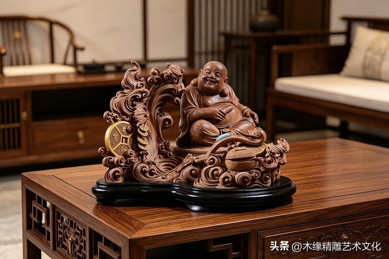有人喜欢关公的威严，喜欢达摩的风骨。
而弥勒最动人的地方，恰恰是那个“笑”字。