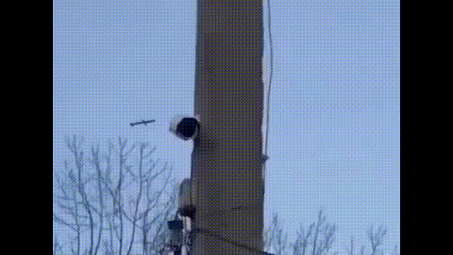 这是乌克兰方面发布的一则视频。

视频拍摄者完整记录了俄军巡航导弹飞行的优美身姿