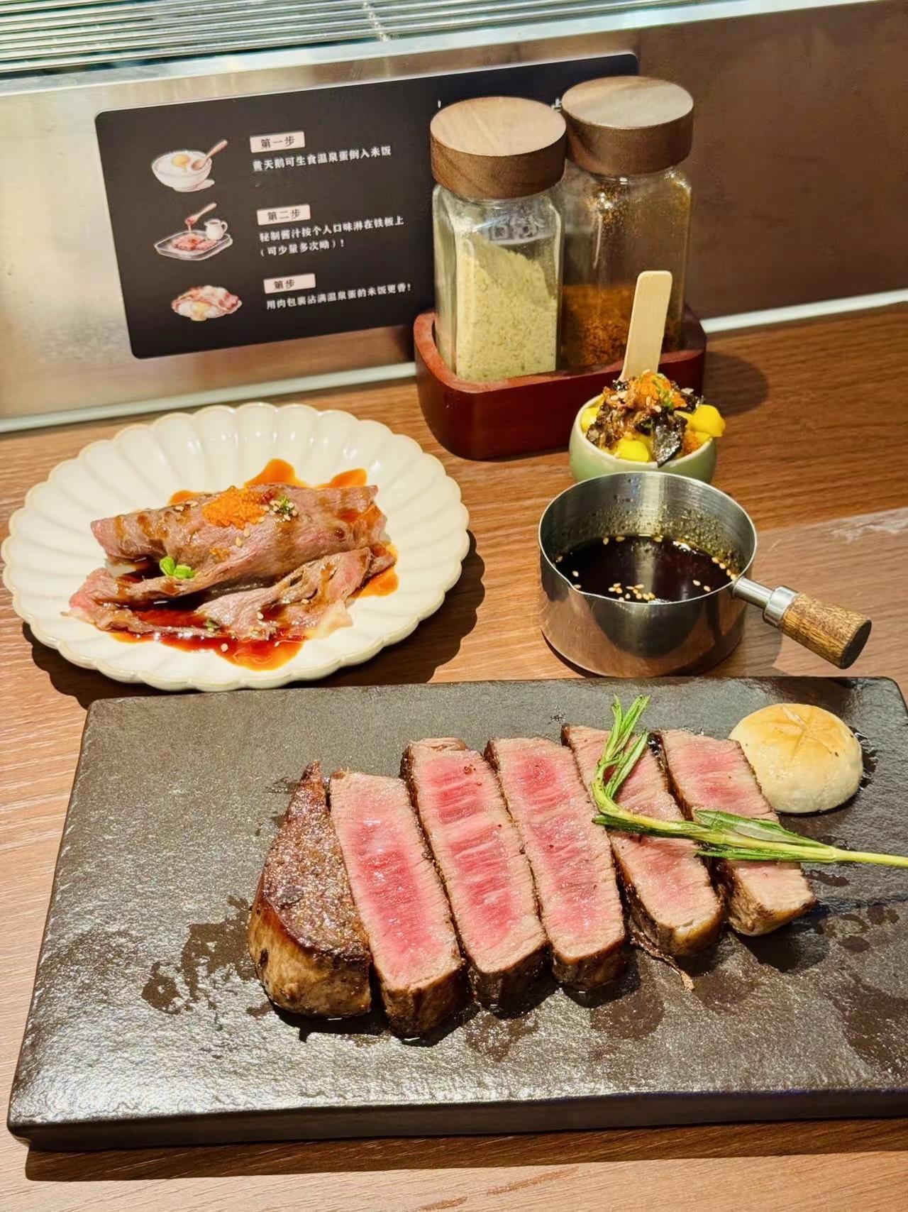 纪念日晚餐💫板前和牛很有仪式感。这次纪念日晚餐不想吃常规餐厅，男朋友选了这家板