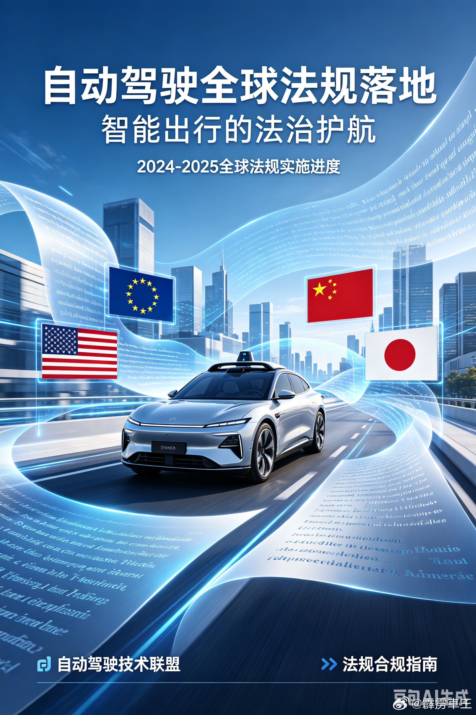 自动驾驶世界标准来了自动驾驶全球法规落地，好比比赛规则终于敲定，中国车企已不只是