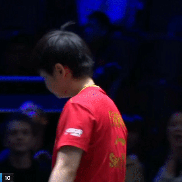 孙颖莎vs伊藤美诚恭喜莎莎可爱[奶牛猫] ​​​