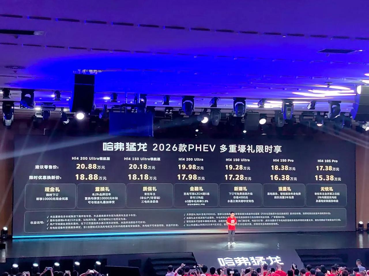 近日，懂车之道获悉，8月19日，保定，2026款哈弗猛龙PHEV发布，限时15.