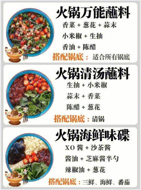 火锅，好不好吃🤗除了锅底优秀以外!小料才是关键! ​​​