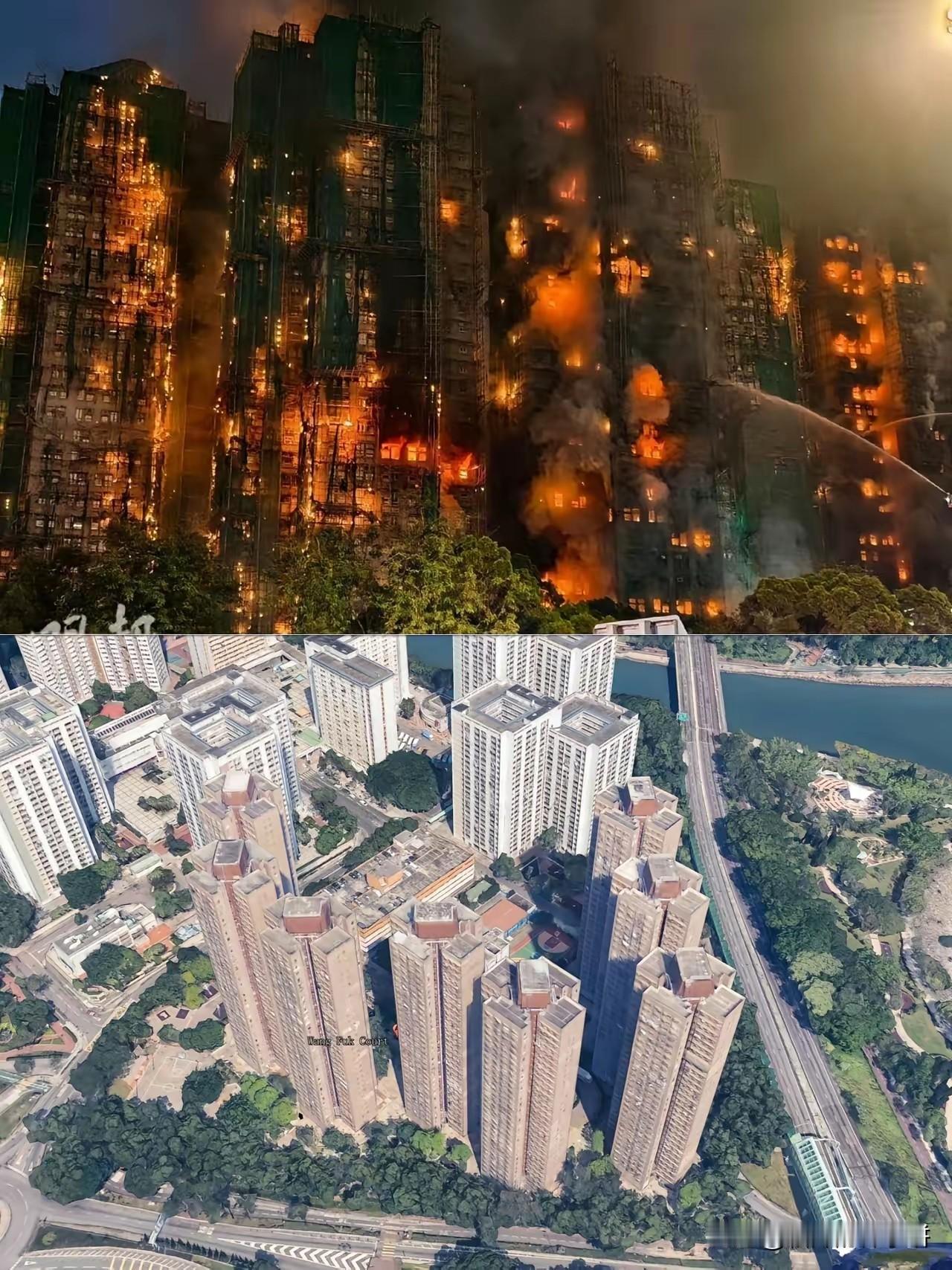 看到香港火灾的事故
老公跟我说要吸取教训
​第一个就是，以后换房子不要买这种很密